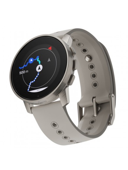 SUUNTO 9 PEAK PRO TITANIUM SAND sportinis laikrodis